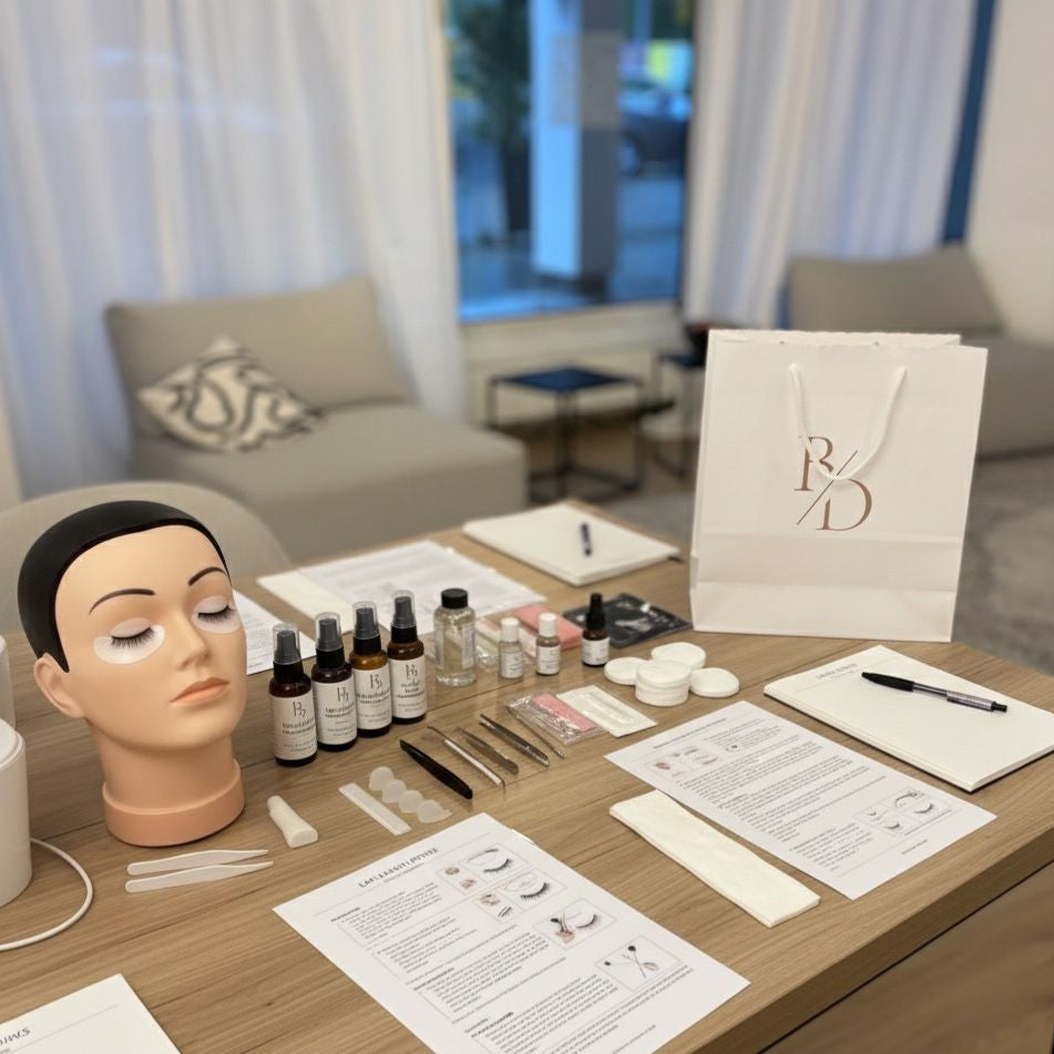 Wimpern- und Augenbrauen-Lifting Kurs Zertifizierte Schulung in Stuttgart Beauty By Dilan