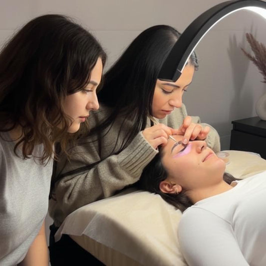 Volumentechnik Wimpern – Handgefertigte Volumenfächer Fächer 1:1 Wimpernverlängerung Volumentechnik Schulung Stuttgart Kornwestheim Beauty By Dilan